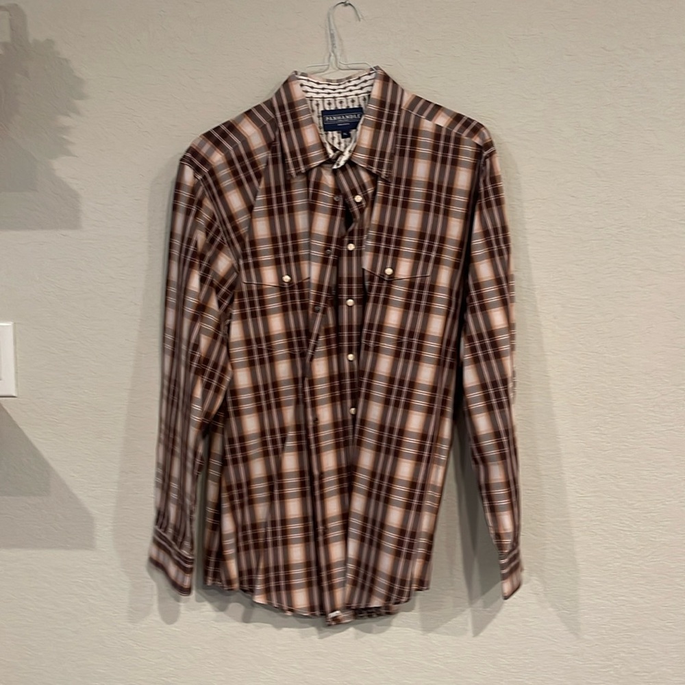 Panhandle Slim XL pearl snap long sleeve shirt